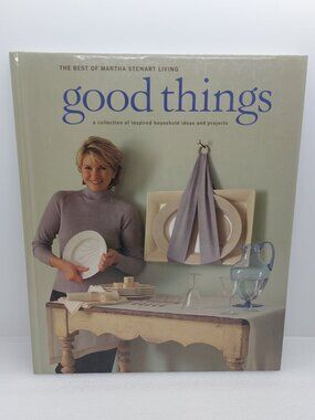 Martha Stewart Living 1997 Hardcover Book Good Things